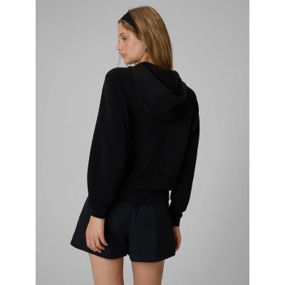 2. Bluza dresowa regular z kapturem damska 4F 4FRSS26TSWSF2990-20S