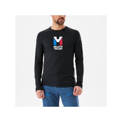 6. Bielizna MILLET M Trilogy Wool Ts Ls czarny