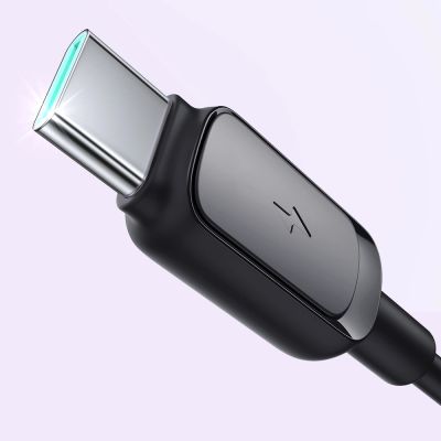 9. Kabel Joyroom Multi-Color Series A14 USB-A / USB-C 3A 1.2 m - czarny
