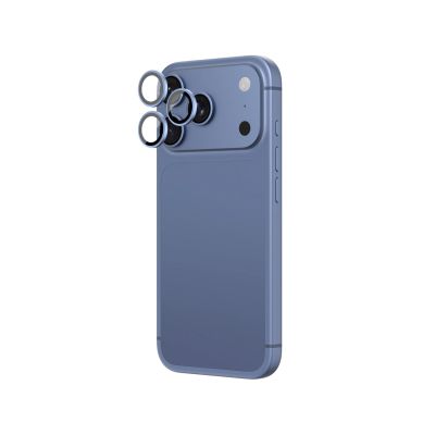 3. Szkło szafirowe na obiektyw aparatu AMAZINGTHING Titan Vision Lens Sapphire na iPhone 18 Pro / 18 Pro Max - niebieskie