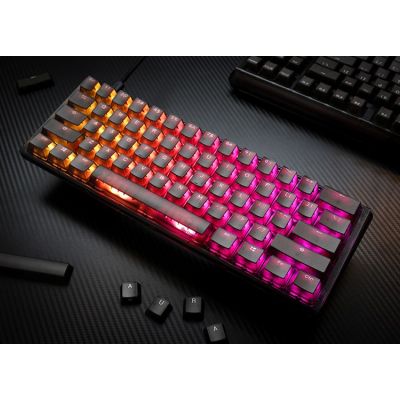 2. Ducky One 3 Aura Mini MX Blue US klawiatura Gaming USB QWERTY Amerykański międzynarodowy Czarny