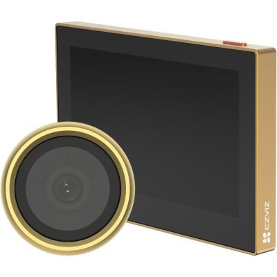 12. Wideodomofon EZVIZ HP2 Wi-Fi (2MP), złoty