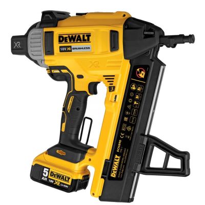 4. Gwoździarka do betonu Aku 18V DCN890P2-QW DEWALT