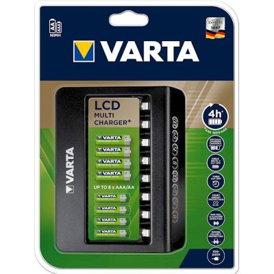 5. Varta LCD Multi Charger+ ładowarka akumulatorów Akumulator do domowego użytku Prąd przemienny