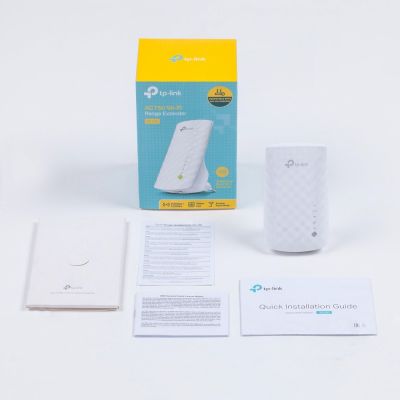 6. TP-Link RE200 przedłużacz sieciowy Wzmacniacz sieciowy Biały 10, 100 Mbit/s
