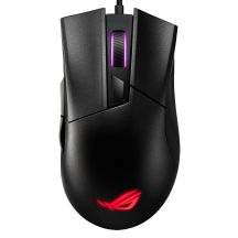 ASUS ROG Gladius II Core myszka Gaming Po prawej stronie USB Typu-A Optyczny 6200 DPI