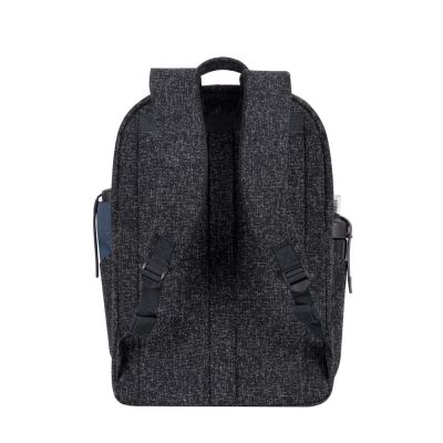 19. Plecak na laptop 15,6", RIVACASE Anvik, 15L, czarny, z materiału wodoodpornego, kieszenie na tablet 10,5", smartfon, dokumenty, akcesoria, butelkę