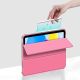 7. Etui Tech-Protect SC Pen Hybrid na iPad 10 / 2022 - różowe - przezroczyste