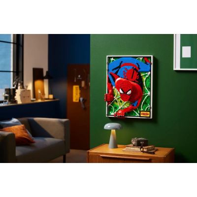 6. LEGO ART 31209 NIESAMOWITY SPIDER-MAN