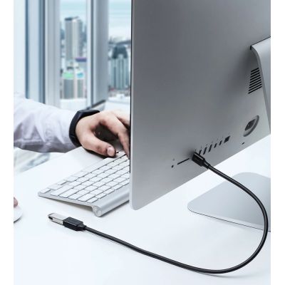 3. Ugreen kabel przewód przedłużacz przejściówka USB 3.0 (żeński) - USB 3.0 (męski) 3 m czarny (US129 30127)