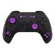 7. Dragonshock PopTop Czarny, Fioletowy Bluetooth Gamepad Analogowa/Cyfrowa Nintendo Switch, PC