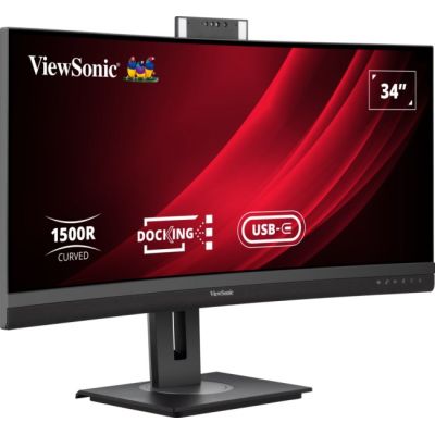 2. Monitor LED Sonic VG3457CV 34 zakrzywiony 2K 21:9 3 - Płaski ekran - 86,4 cm