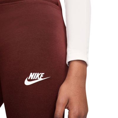 3. Legginsy dla dzieci Nike Sportswear Classic bordowe FZ5583 658