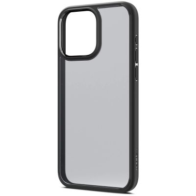 17. Etui Spigen Ultra Hybrid na iPhone 15 Pro - przezroczysto-czarne
