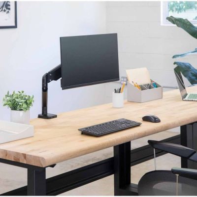 6. Fellowes Ergonomia  ramię na 1 monitor - seria Platinum, czarne
