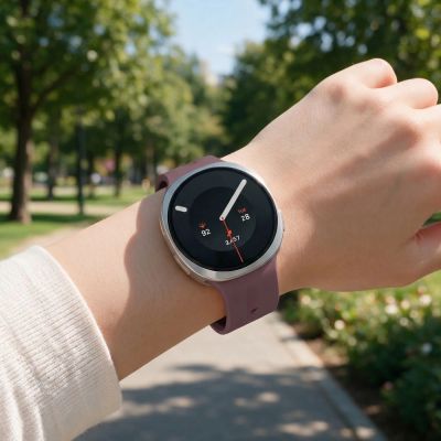 5. Pasek Tech-Protect Silicone Evo na Samsung Galaxy Watch 40 / 44 / 46  mm - fioletowy