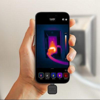 9. Kamera termowizyjna Seek Thermal Nano 200 LW-ABAX dla Apple iOS Lightning 200x150, 25hz