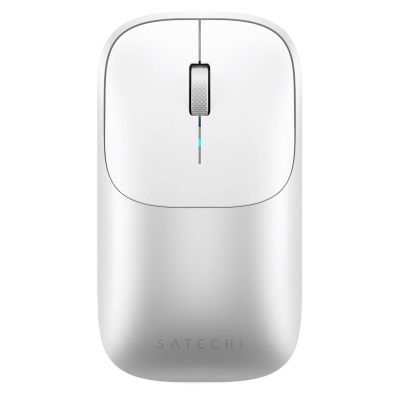 2. Satechi Slim EX Mouse - mysz bezprzewodowa do dwóch urządzeń (silver)