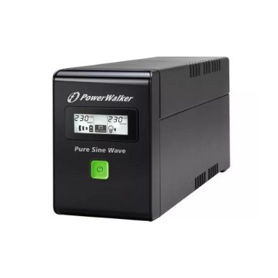 4. Zasilacz UPS POWER WALKER VI 600 SW FR (600VA) 0,6 kVA 360 W 2 x gniazdo sieciowe