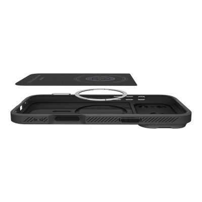 8. Etui Spigen Optik Armor MagSafe na iPhone 17 Pro Max - czarne