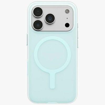 2. Etui UNIQ Clario Magclick Charging na iPhone 18 Pro / 17 Pro - niebieskie