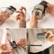 6. Etui Ringke Onyx MagSafe na Samsung Galaxy Buds 3 / 3 Pro - szary