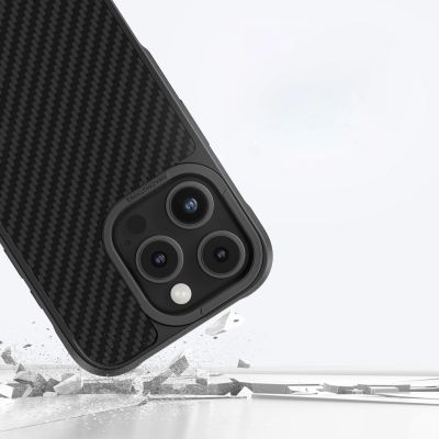 9. Etui pancerne AMAZINGTHING Titan Max Case z włóknami aramidowymi 1500D do iPhone 16 Pro - czarne