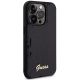 4. Etui Guess Sequin Script Metal na iPhone 13 Pro / 13 - czarne
