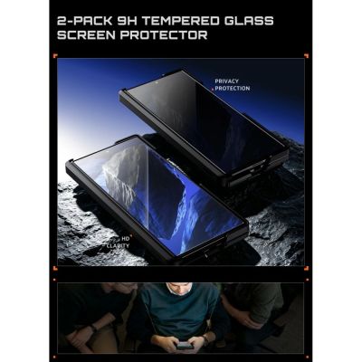 8. Etui Supcase UB Aero MagSafe 2-Set na Samsung Galaxy Z Fold 8 Ultra - czarne