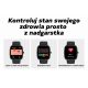 21. Smartwatch Damski GRAVITY GT18-8 Beżowy Pasek Silikonowy + Biały Pasek