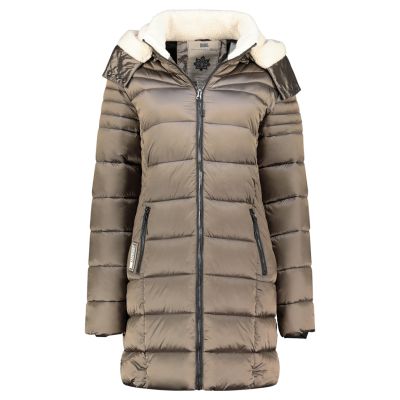 2. Parka damska Geographical Norway CARENNE TAUPE DB LADY 0116 (WZ5514F/GN-TAUPE)