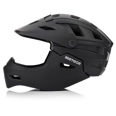 26. Kask rowerowy full-face Meteor Hydra S 51-55 cm czarny
