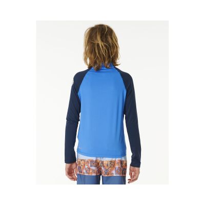5. Lycra RIP CURL Shock Upf L/S-Boy niebieski