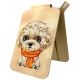 3. Portfel Magnetyczny Nimmy New Big-Eye Cute Pets 2.0 Dog ze stojakiem na telefon - brązowy