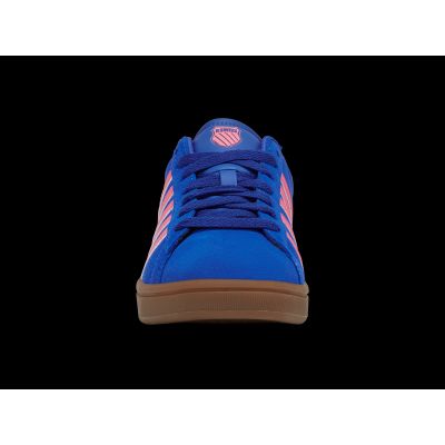 3. Sneakersy K-swiss COURT TIEBRK II SDE DAZZLING BLUE/PINK LEMONADE/GUM-M (99492-480-M)