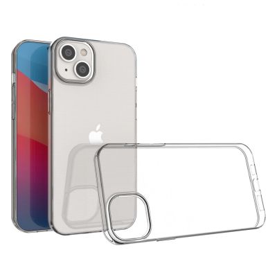 2. Żelowy pokrowiec etui Ultra Clear 0.5mm iPhone 14 Plus przezroczysty