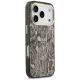 4. Etui Guess Python Pattern MagSafe na iPhone 17 Pro Max / 18 Pro Max - brązowe