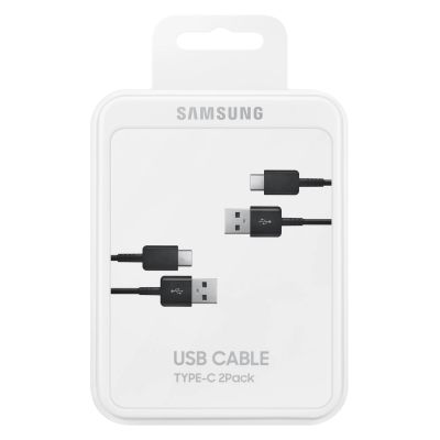 4. Kabel USB C 480Mb/s 5A 1.5m Samsung EP-DG930MBEGWW - czarny (zestaw 2 szt.)