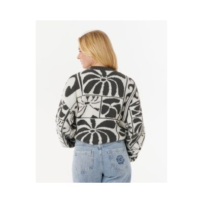 3. Sweter RIP CURL AOTS-TY WILLIAMS JACQUARD CREW czarny
