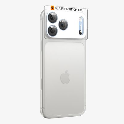 7. Szkło hartowane na aparat Spigen Optik Pro XL GLAS.TR EZ FIT na iPhone 18 Pro - jasnoniebieskie