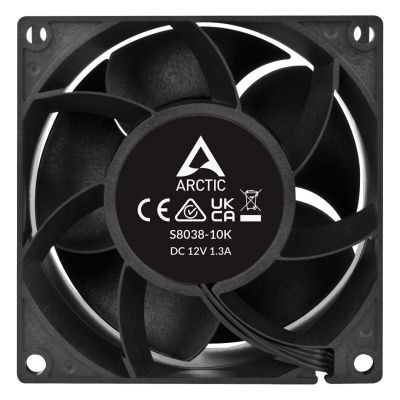 4. ARCTIC S8038-10K Procesor Wentylator 8 cm Czarny 4 szt.