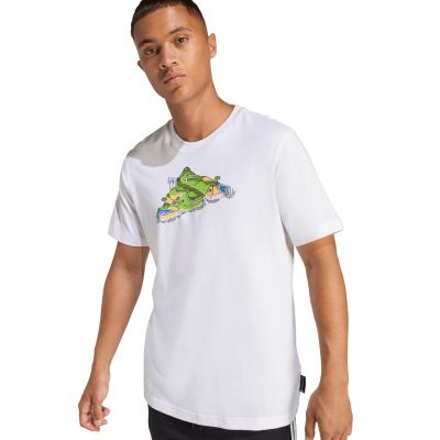 4. Koszulka męska adidas Novelty Mini biała JZ5037