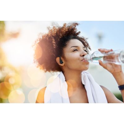 7. Słuchawki dokanałowe JVC HA-EC25TBU Czarne