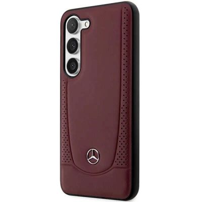 2. Etui Mercedes Leather Urban Bengale na Samsung Galaxy S23+ - czerwone