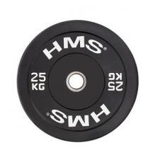 Talerz olimpijski HMS BLACK BUMPER 25 kg BBR25 