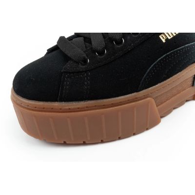 6. Puma Mayze buty damskie sportowe Sneakersy platforma czarne modne skóra