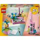 8. LEGO Creator 3w1 31169 - Maszyna do pisania z kwiatami