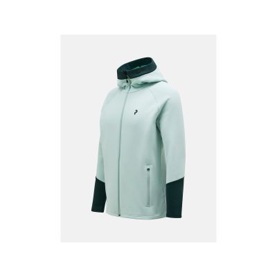 2. Bluza Peak Performance M Rider Zip Hood zielony