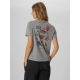 2. T-shirt loose z nadrukiem damski 4F 4FKAW26TTSHF4502-26S