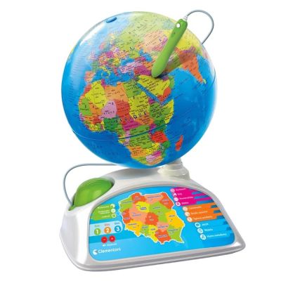 6. Zestaw Clementoni - Interaktywny Eduglobus